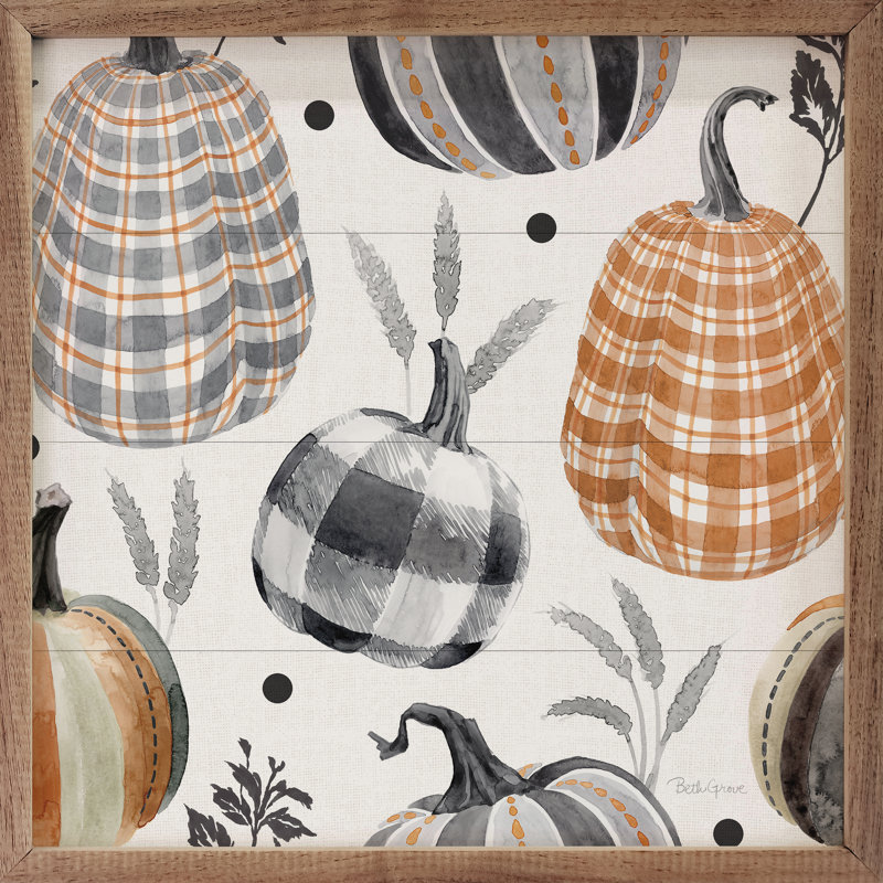 «Harvest Classics Pattern I» par Beth Grove, L 16 po x H 16 po