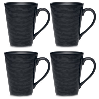 Noritake Colorscapes Swirl Mugs, 12 Oz.