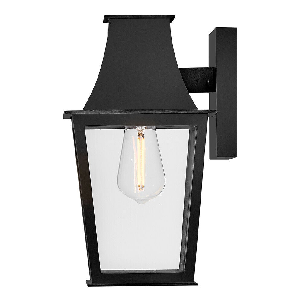 Hinkley Georgetown Outdoor Wall Lantern, Black