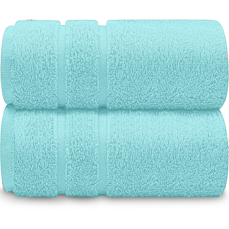 Maryori Cotton Bath Towels 70x140, Turquoise