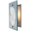 Metro Fusion Steel Flush Mounted Sconce