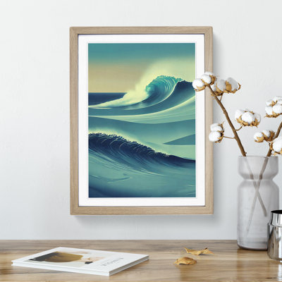 Ocean Wave No.2 - Single Picture Frame Print