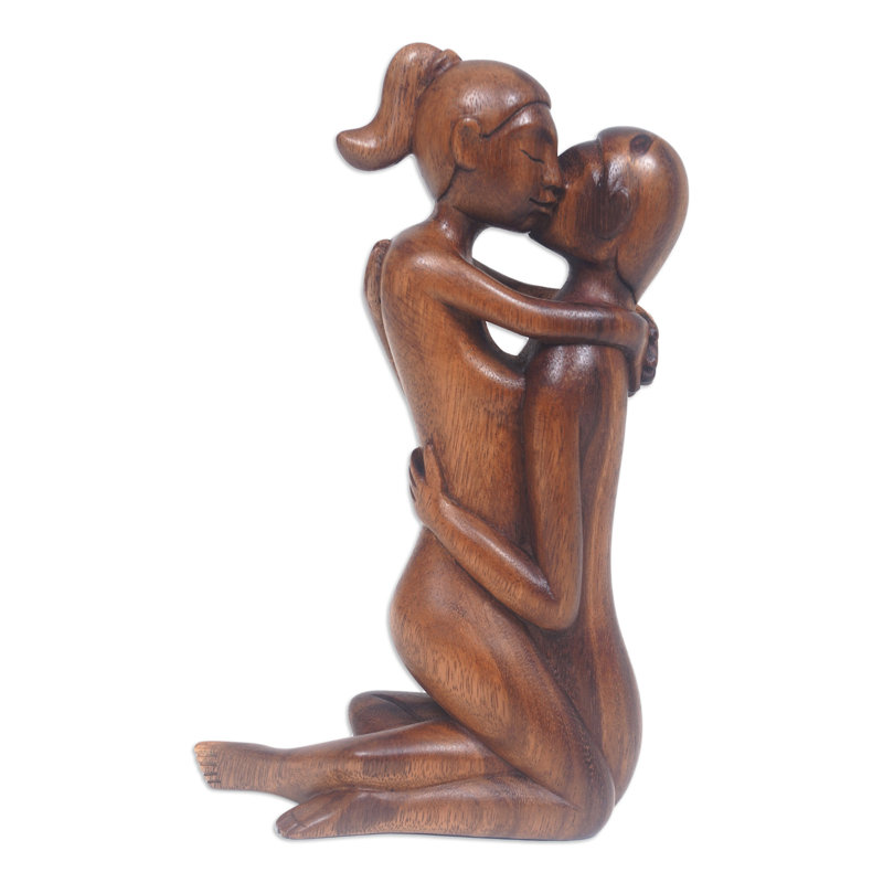  Handmade I Miss You Wood Sculpture