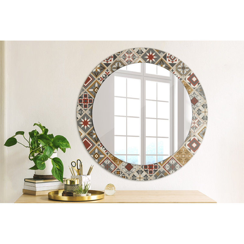 Huldar Glass Flat Wall Mirror
