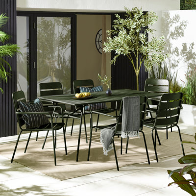 6 - Person Rectangular Patio Dining Set