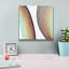  «Inner Pathway 2» par Alonzo Saunders, art mural sur toile 12 po x 12 po