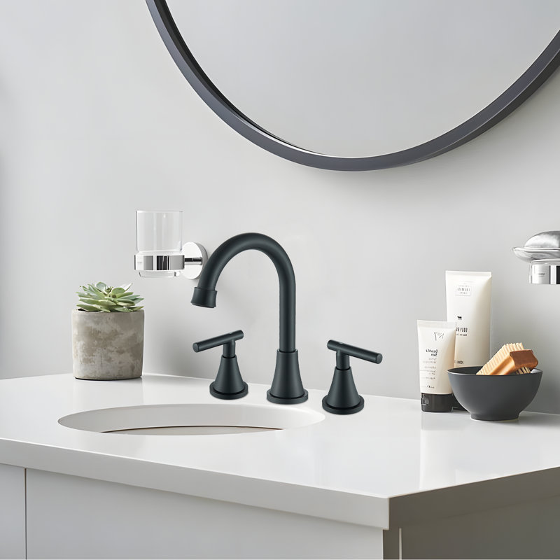 Bathroom Faucet, Matte Black