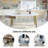 Extendable Dining Table 4-6 Seat Dining Table-1510969724-1539210712-1510969725