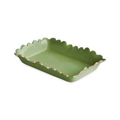 ENCANTO Colette Guest Towel Holder (Leaf Green)