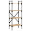 Gullickson 56cm W Steel Etagere Bookcase-251210276-236848382