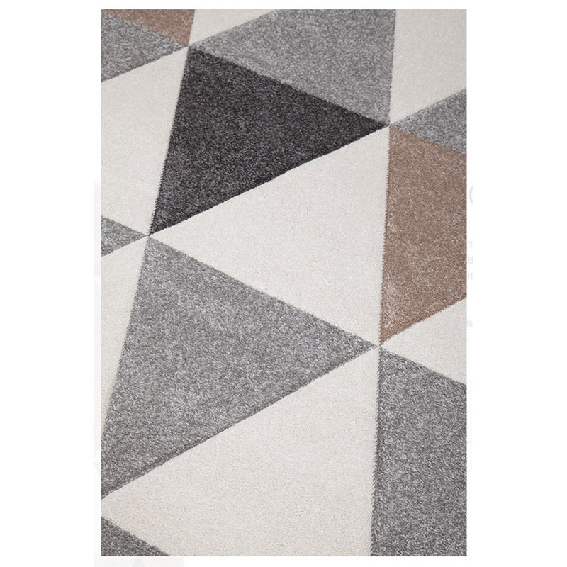 Rectangle Geometric Flatweave Area Rug, Rectangle 160 x 230cm