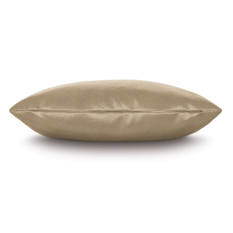 Scarpa Square Pillow Cover & Insert, Caramel, 20"H x 20"W
