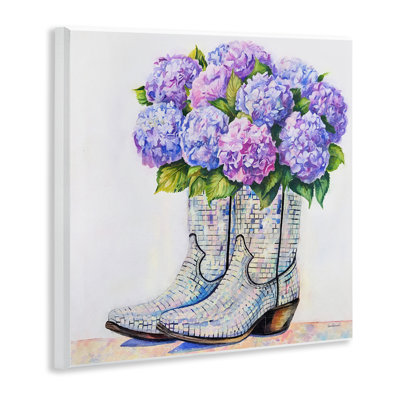 Plaque murale «Hydrangea», par Amanda Greenwood