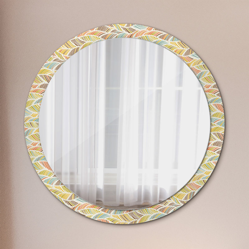 Huldar Glass Flat Wall Mirror