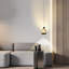 1 - Light Black LED Sphere Pendant