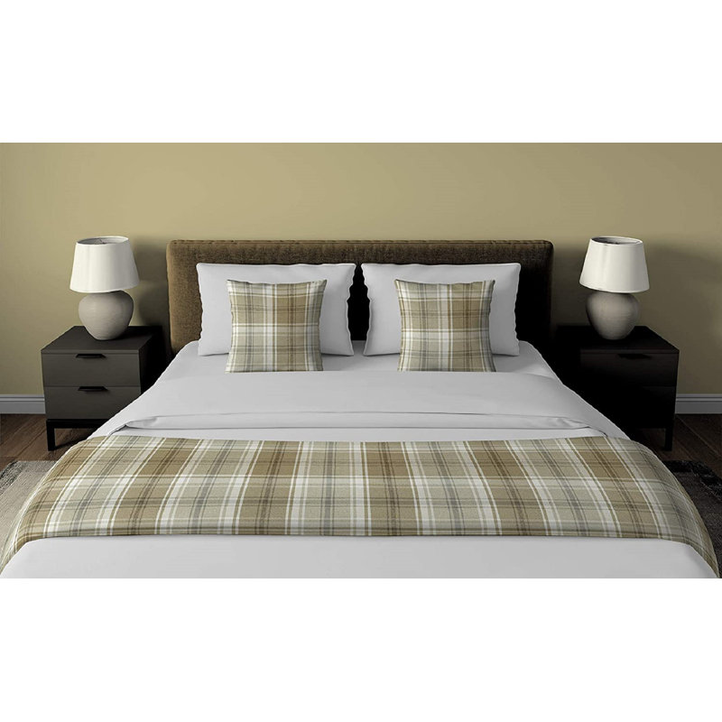 Brewton Throw Blanket, Beige/Cream