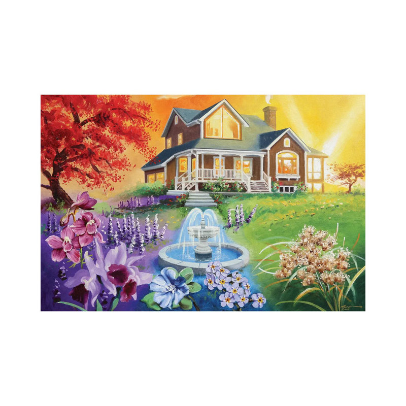 The Studio by D. "Rusty" Rust - No Frame Gallery-Wrapped Canvas Giclée on Canvas, 20.32cm H x 30.48cm W