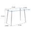 PIED DE TABLE POUR GT-02, pied argenté-88163252-88163255