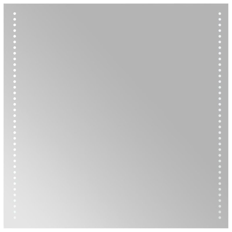 Abagale Flat Wall Mirror, Square, 60cm H x 60cm W