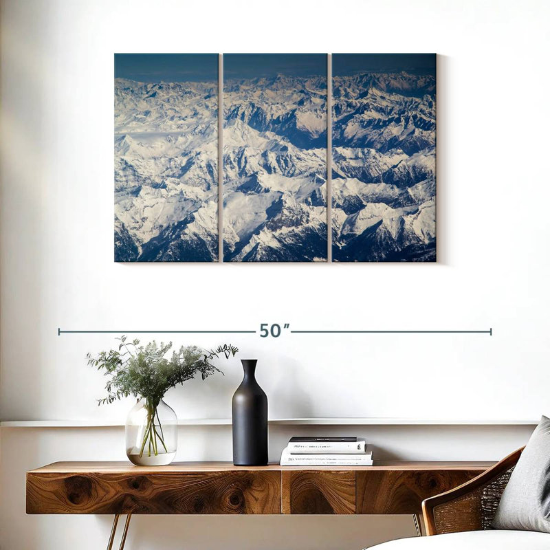 Alvord Swiss Alps, 24" H x 38" W