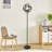 58'' Black Traditional Floor Lamp