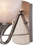 Durango 1-Light Indoor Brushed Nickel Bath or Vanity Wall Sconce or Wall Mount with Alabaster Glass Bell Shade-187966124