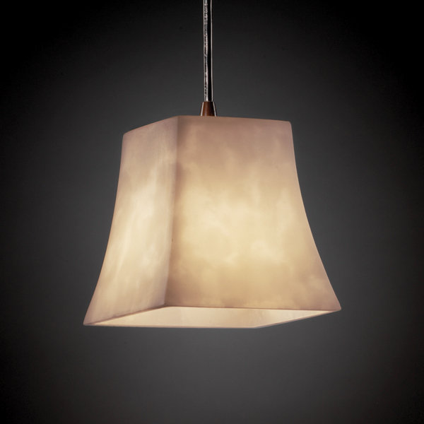 Jacinto 1 - Light Square/Rectangle Pendant, Dark Bronze