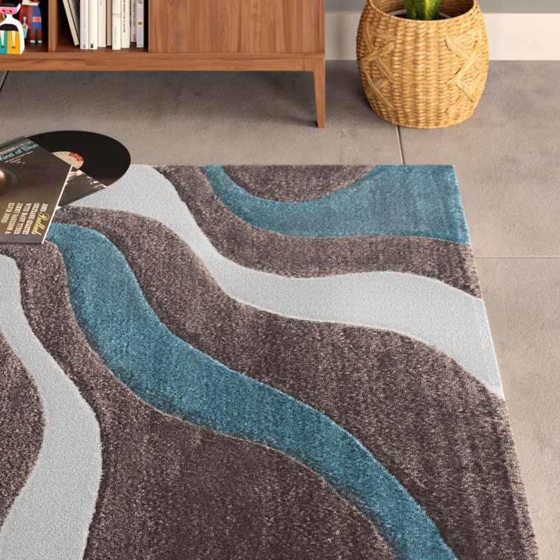 Alber Performance Abstract Indoor Rug, Rectangle 2'8" x 4'11"