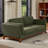 82" Upholstered Modern Square Arm Sofa-1920877570