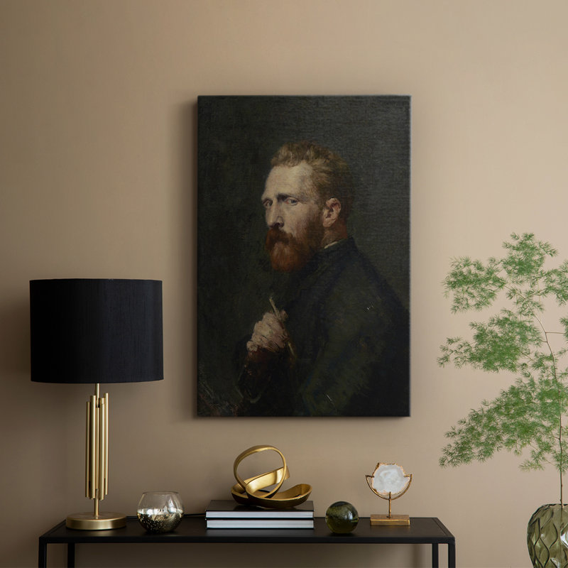 Impression de portrait rétro VII - galerie Cavas, H 27 po x l 18 po