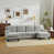 Dark Gray Chenille