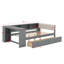 Lit plateforme double avec tablettes, tiroirs, station de charge et tête de lit tapissier-1978826796-1978826793