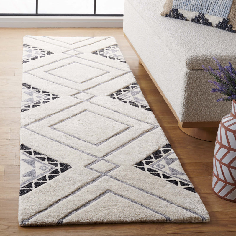 Powell Hand Tufted Performance Southwestern Rug, Runner 2'3" x 8'
