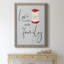 Core of Family - Art textuel sur toile encadré-1271475898-1271475895