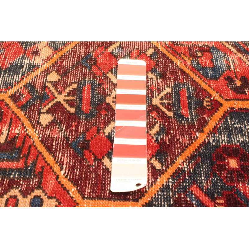 Tapis rouge rétro Kayseri 3 pi 11 po x 6 pi 2 po