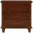 Luminex Traditional 3-Drawer Nightstand with Pull-out Shelf and Solid Wood Legs (Set of 2)-8465785-29231099