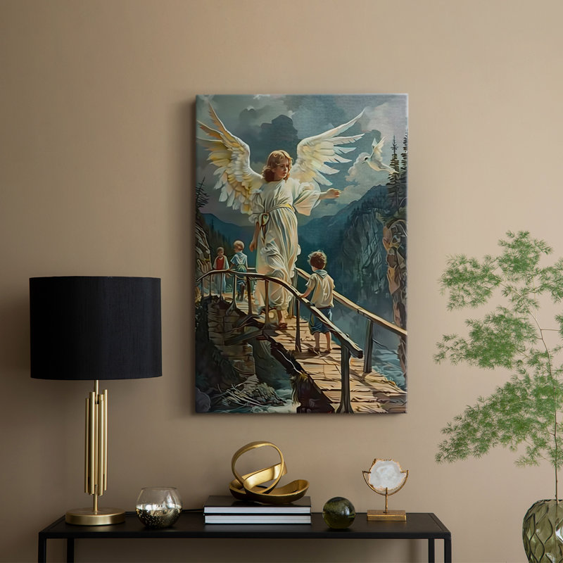 Série Religious CDXLVII - Toile tendue avec châssis Premium - Prêt à être accroché