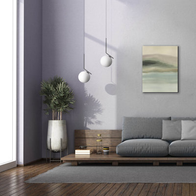  «Misty Lake Mornings 2» par Ethan Harper, art mural sur toile, 26 po x 34 po