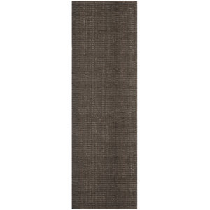 Auckland Handwoven Flatweave Jute/Sisal Brown Area Rug 5x9 