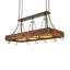 Steamboat Rectangle Chandelier Pot Rack