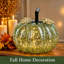 Citrouilles en verre au mercure avec minuterie - Automne Halloween et décoration de table de l'Action de grâce, citrouilles décoratives à DEL-1915978641
