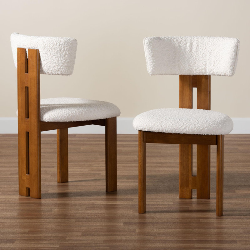 Ensemble de chaises de salle à manger modernes 2 pièces Baxton Studio Kyren