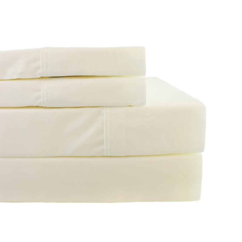 Microfiber Satin Sheet Set, Full