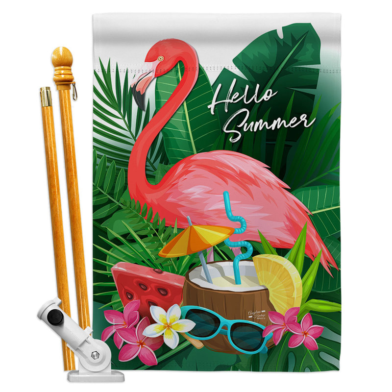 Ensemble de drapeaux en polyester 40 x 28 po Coastal