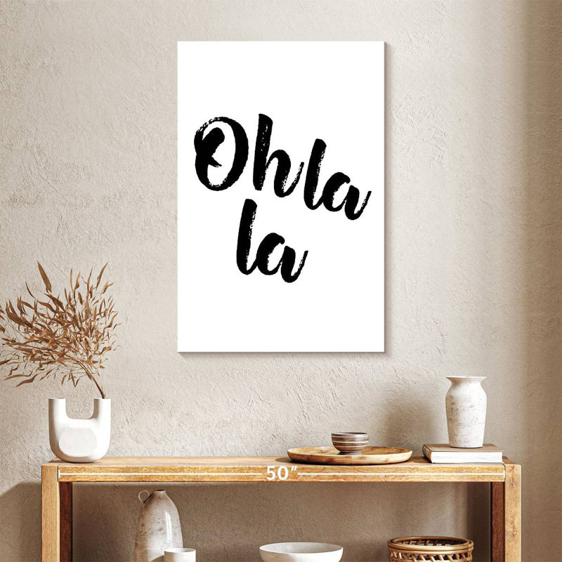 Oh La La, H 36 po x l 24 po