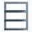 Shwall 3 Piece Powder Coated Metal Tiered Shelf-103405180
