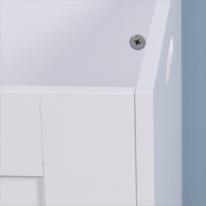 Armoire de rangement avec 2 charnières de sécurité