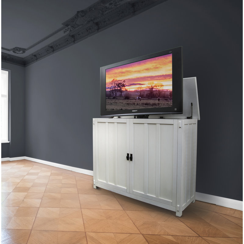 Unfinished TV Stand for TVs up to 50", White