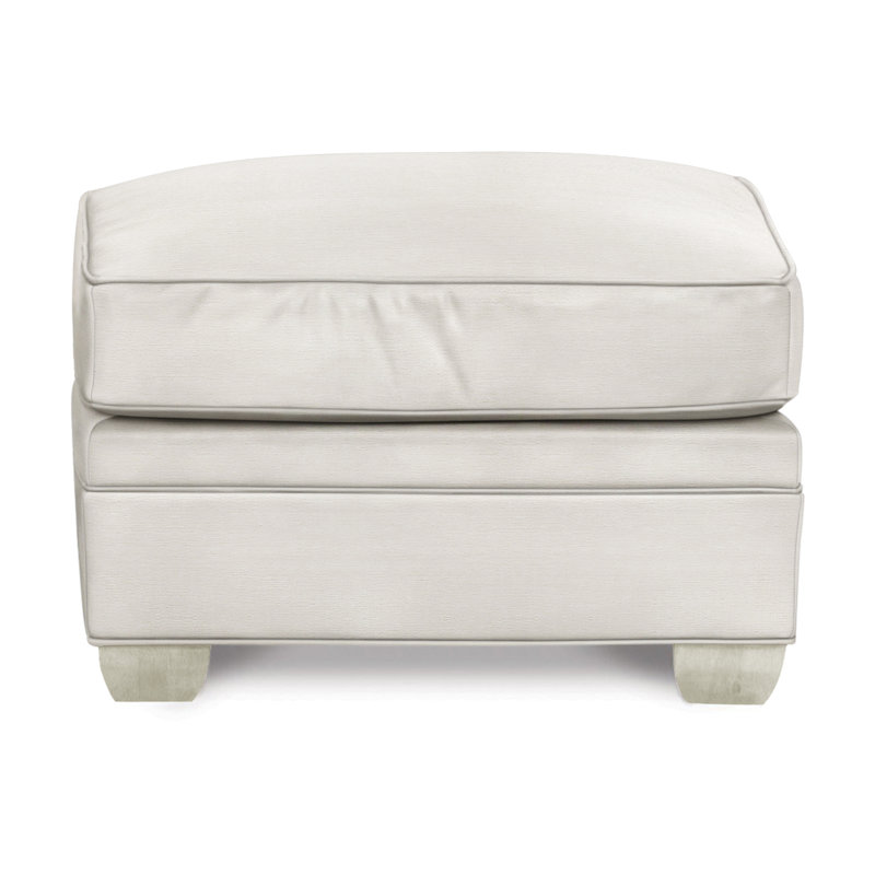Hillcrest Ottoman, Nadia Parchment, Wrenn