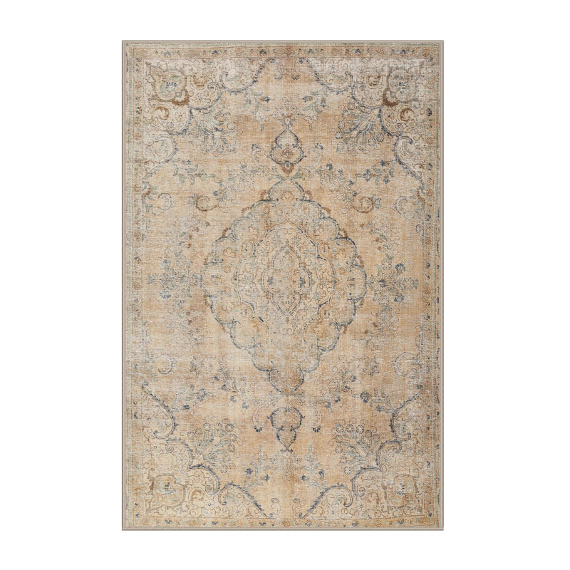 Oriental Indoor Rug, Rectangle 5' x 8'